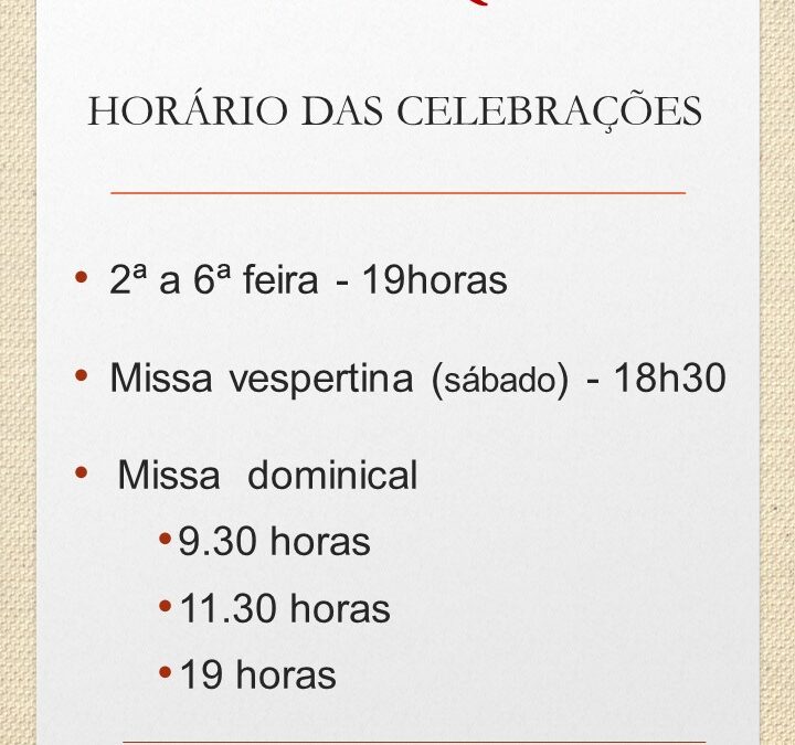 AVISO PAROQUIAL